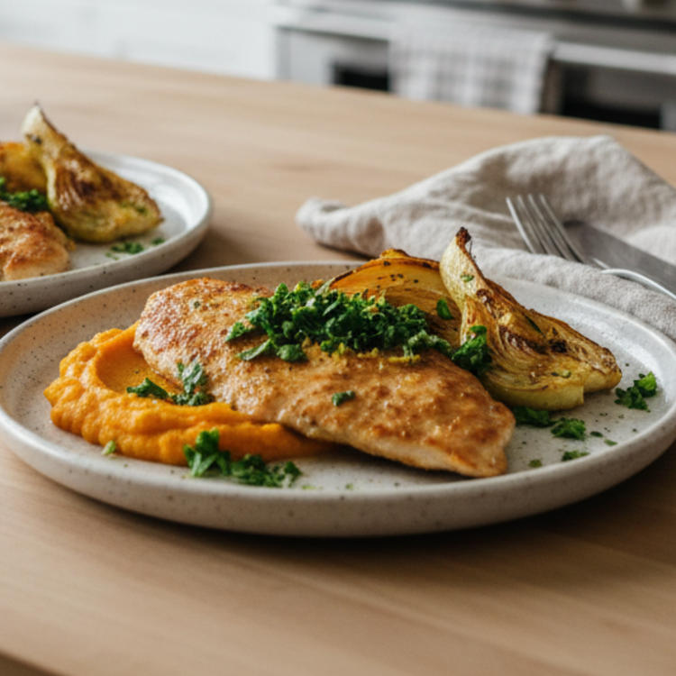 Rosemary Chicken Paillard
