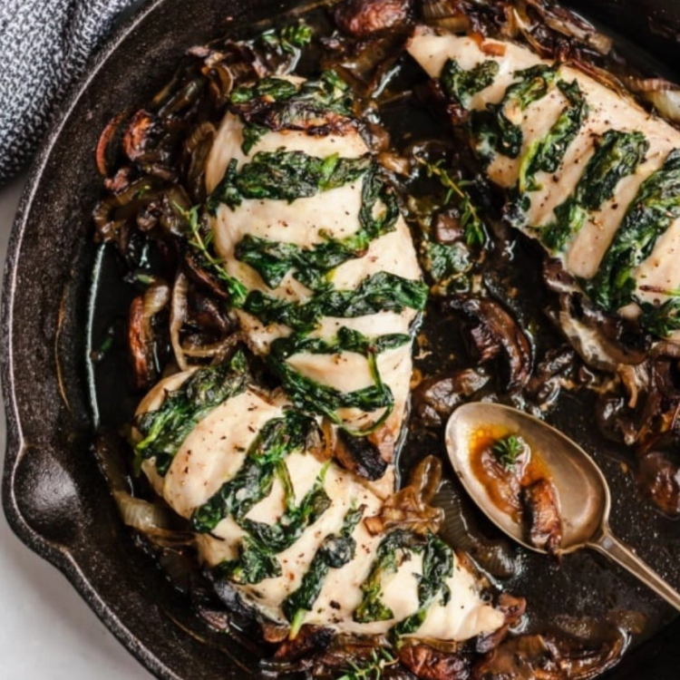Stuffed Hasselback Chicken Breast