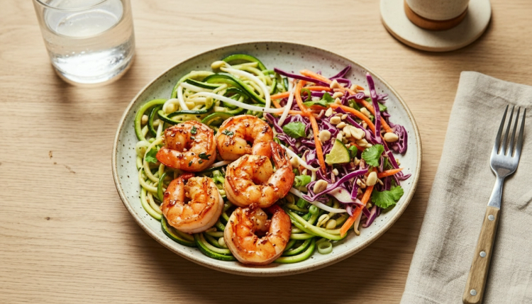 Thai-Glazed Seared Shrimp