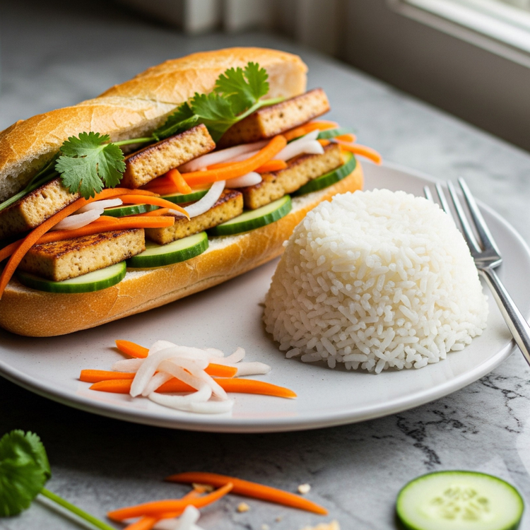 Lemongrass Tofu Banh Mi
