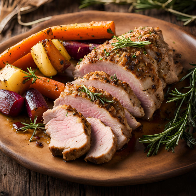 Rosemary Garlic Pork Tenderloin