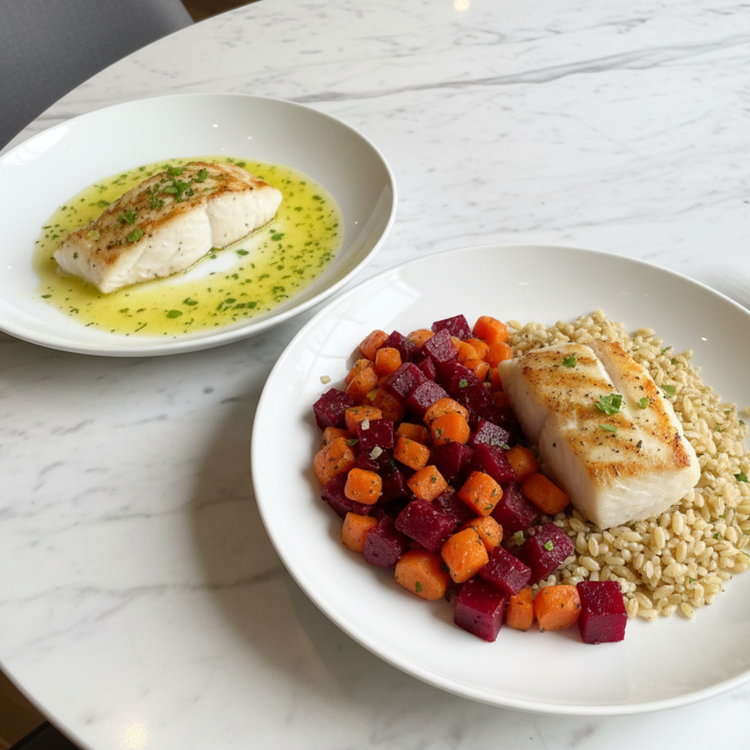 Pan-Seared Cod