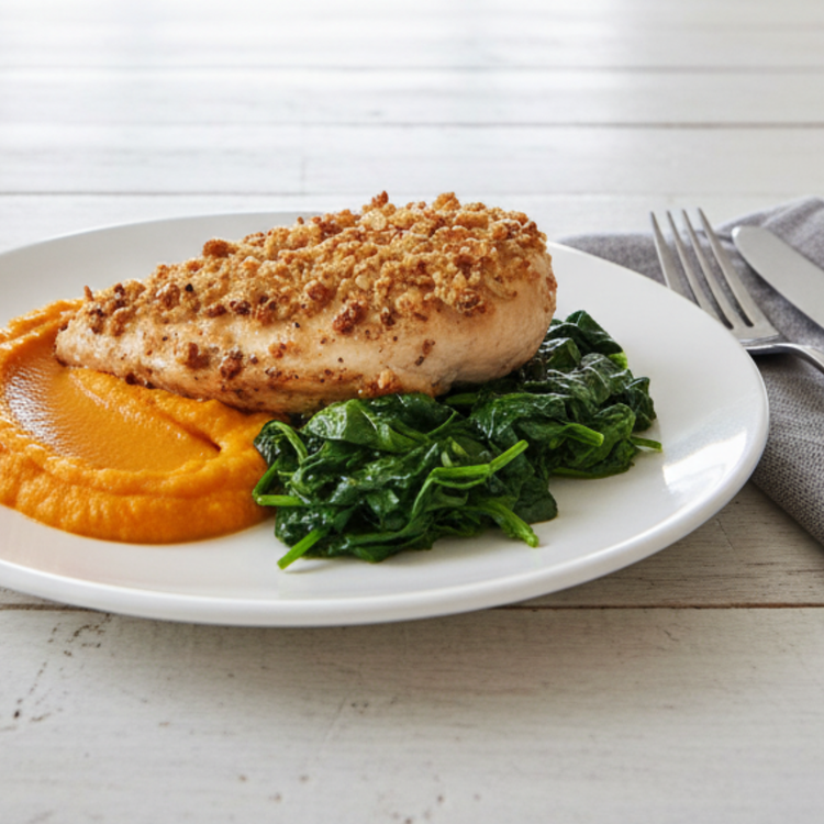 Walnut-Crusted Chicken