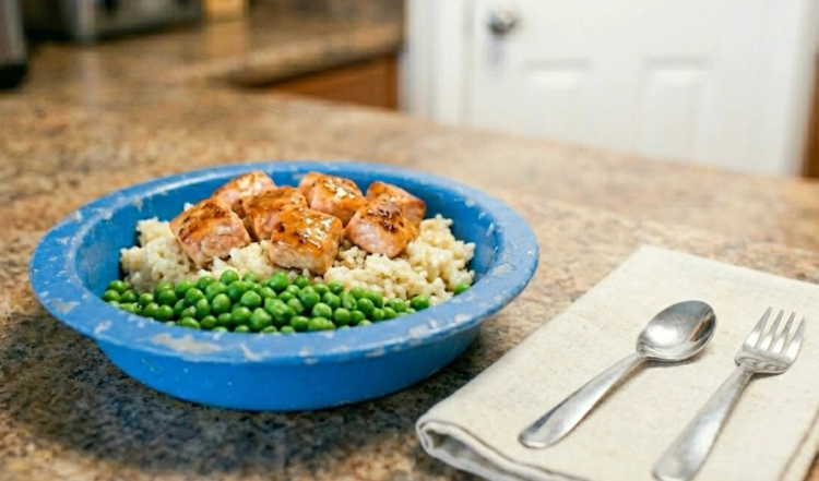 Honey Mustard Salmon Bites