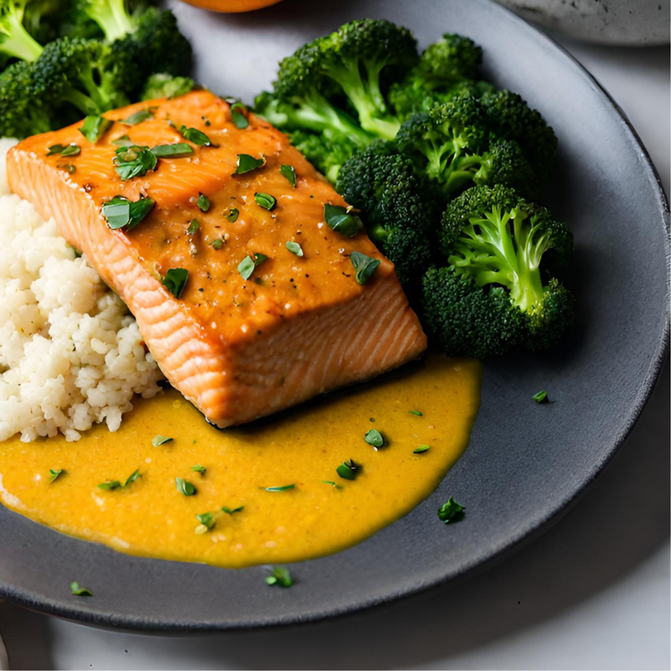Coconut Curry Salmon