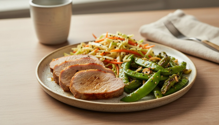 Ginger-Glazed Pork Tenderloin