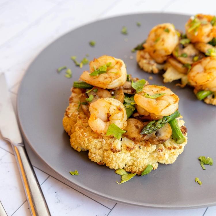Garlic Shrimp & Asparagus
