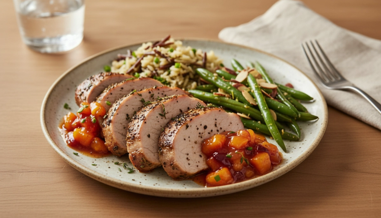 Herb-Roasted Pork Tenderloin