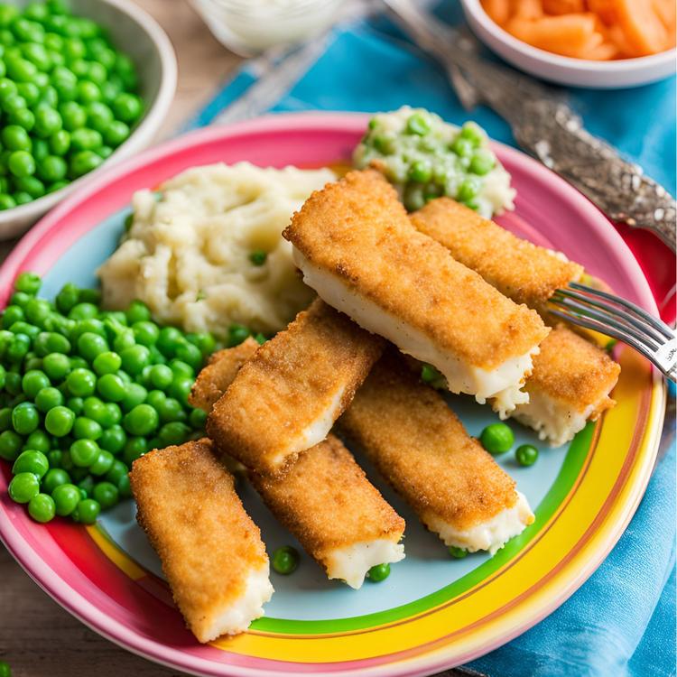 Panko Crusted Fish Sticks