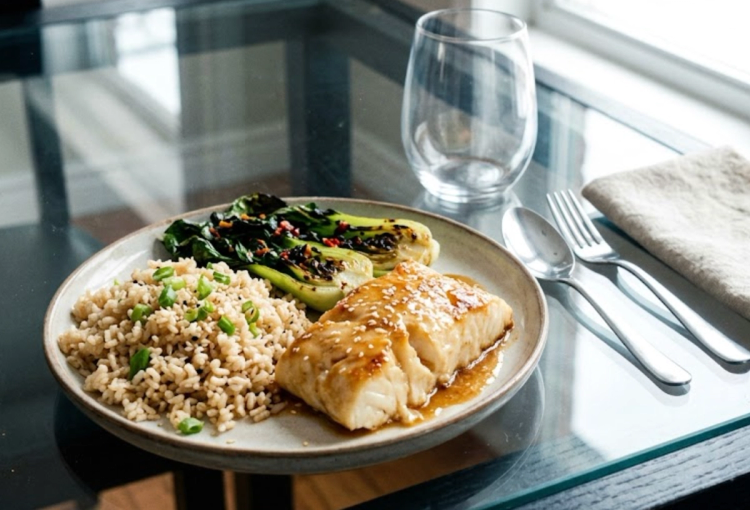 Miso Glazed Cod
