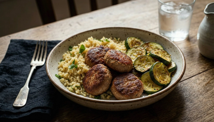Turkish Spiced Turkey Kofta