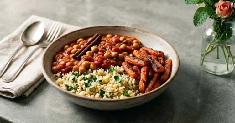 Moroccan Chickpea Bowl