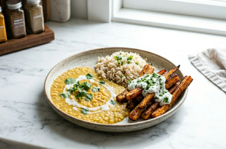 Coconut Lentil Dhal