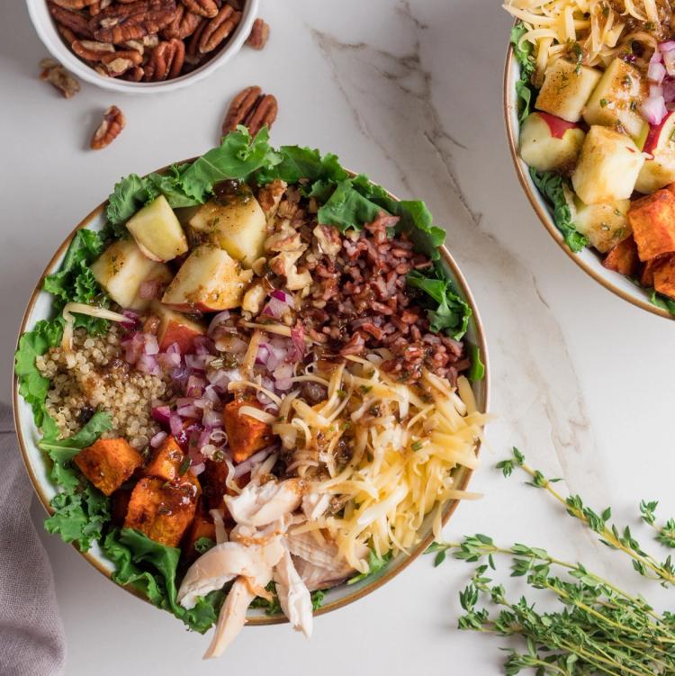 Autumn Chicken Grain Bowl