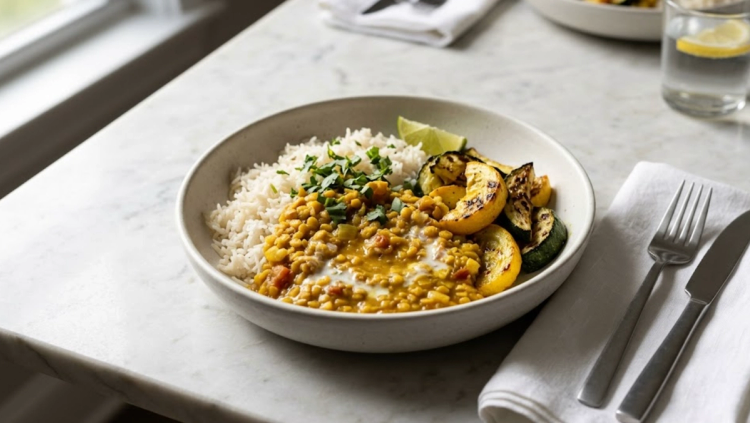 Turmeric Lentil Stew