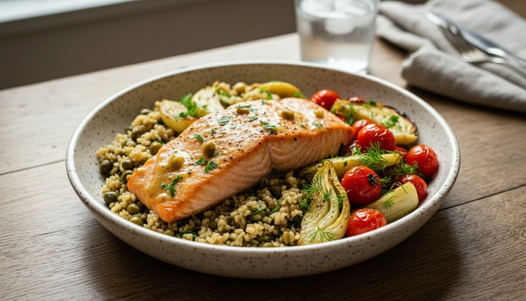 Lemon-Caper Salmon