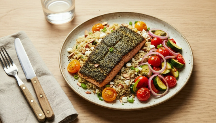 Za'atar Roasted Salmon