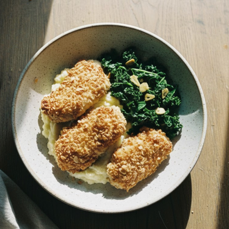 Almond-Crusted Chicken