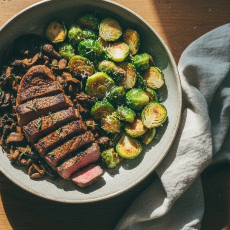 Pan-Seared Ribeye