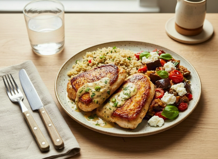 Lemon-Thyme Chicken Thighs