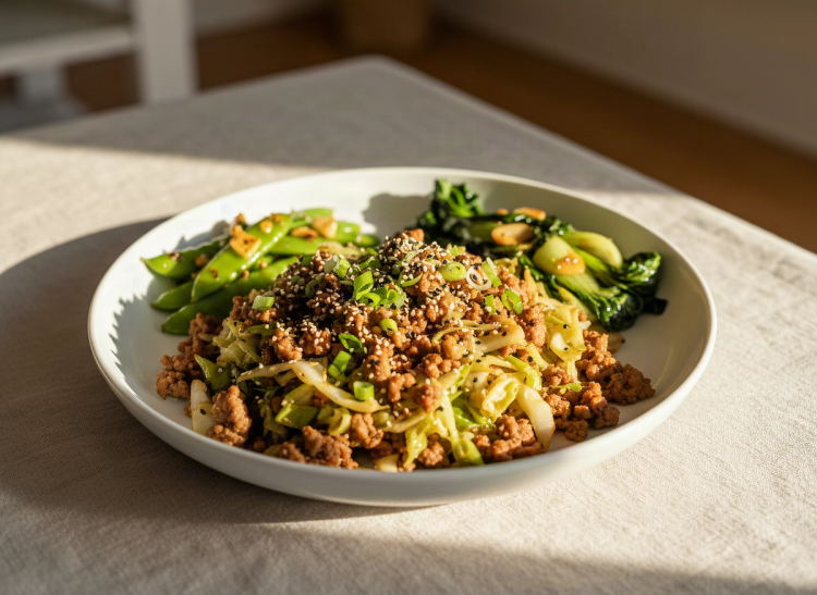 Pork Egg Roll Skillet