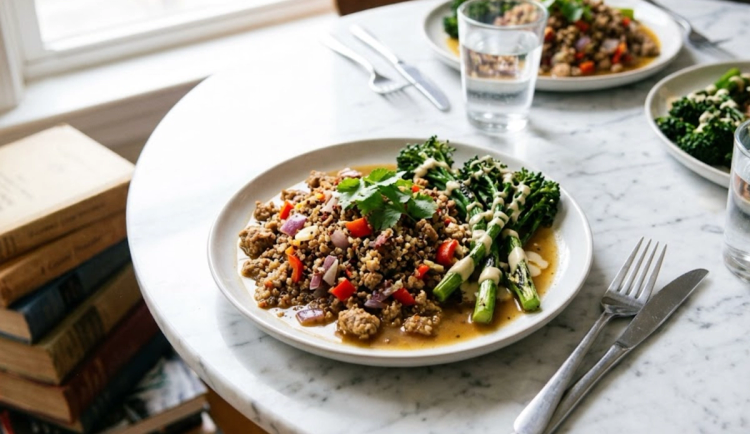 Cumin Turkey Skillet