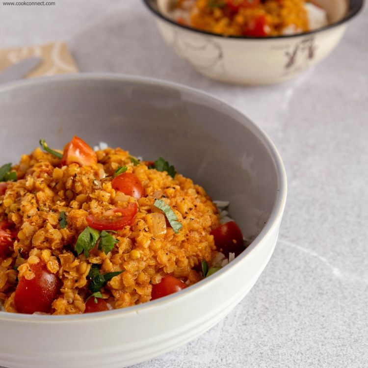 Red Lentil Coconut Curry