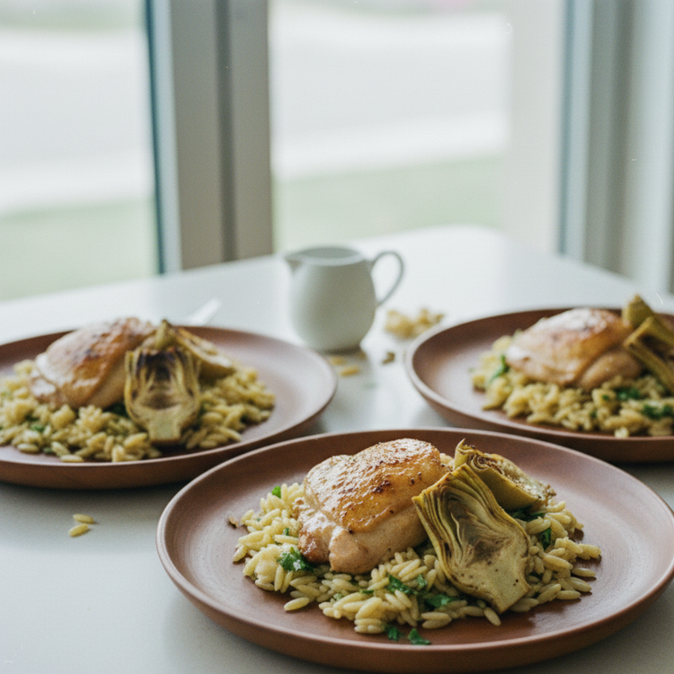 Seared Chicken Thighs