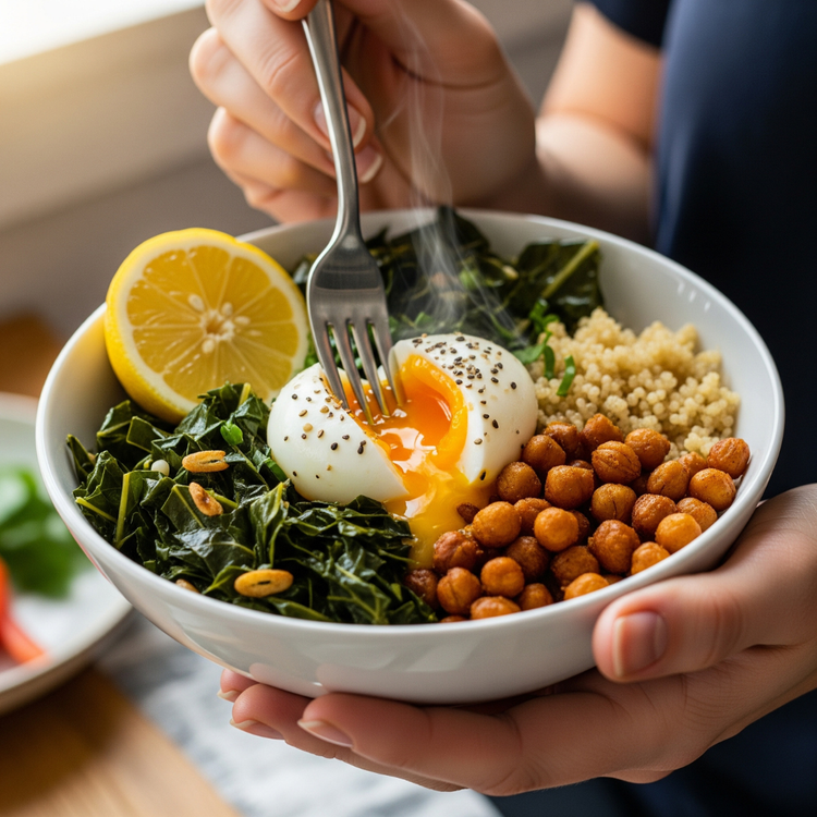 Smoky Chickpea Quinoa Bowl