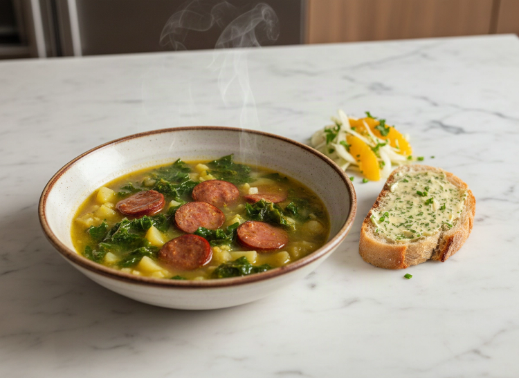 Caldo Verde with Smoked Sausage