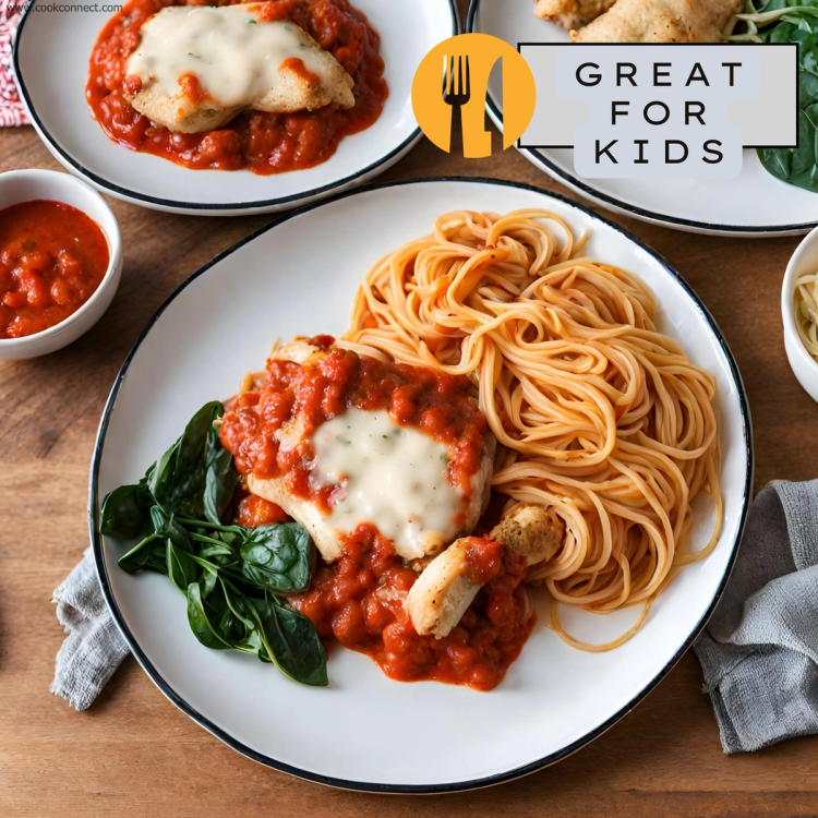 Mozzarella Chicken Spaghetti