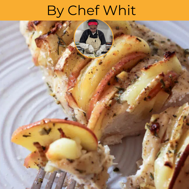 Apple Brie Stuffed Chicken