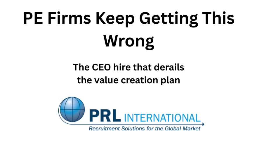 Who Really Decides the CEO Hire in a PE-Backed Company?