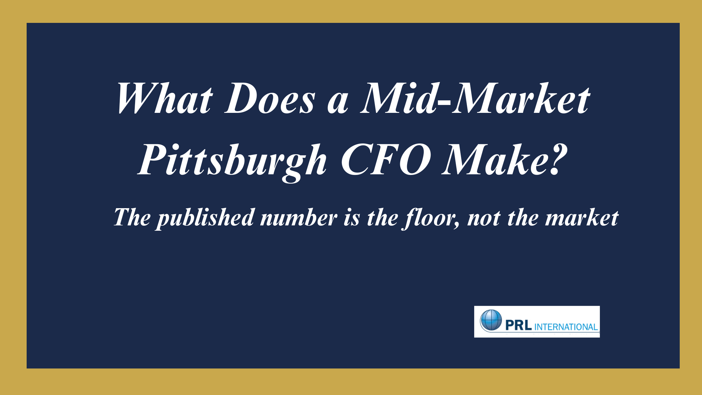 What Does a COO Make in a Western Pennsylvania Manufacturer?