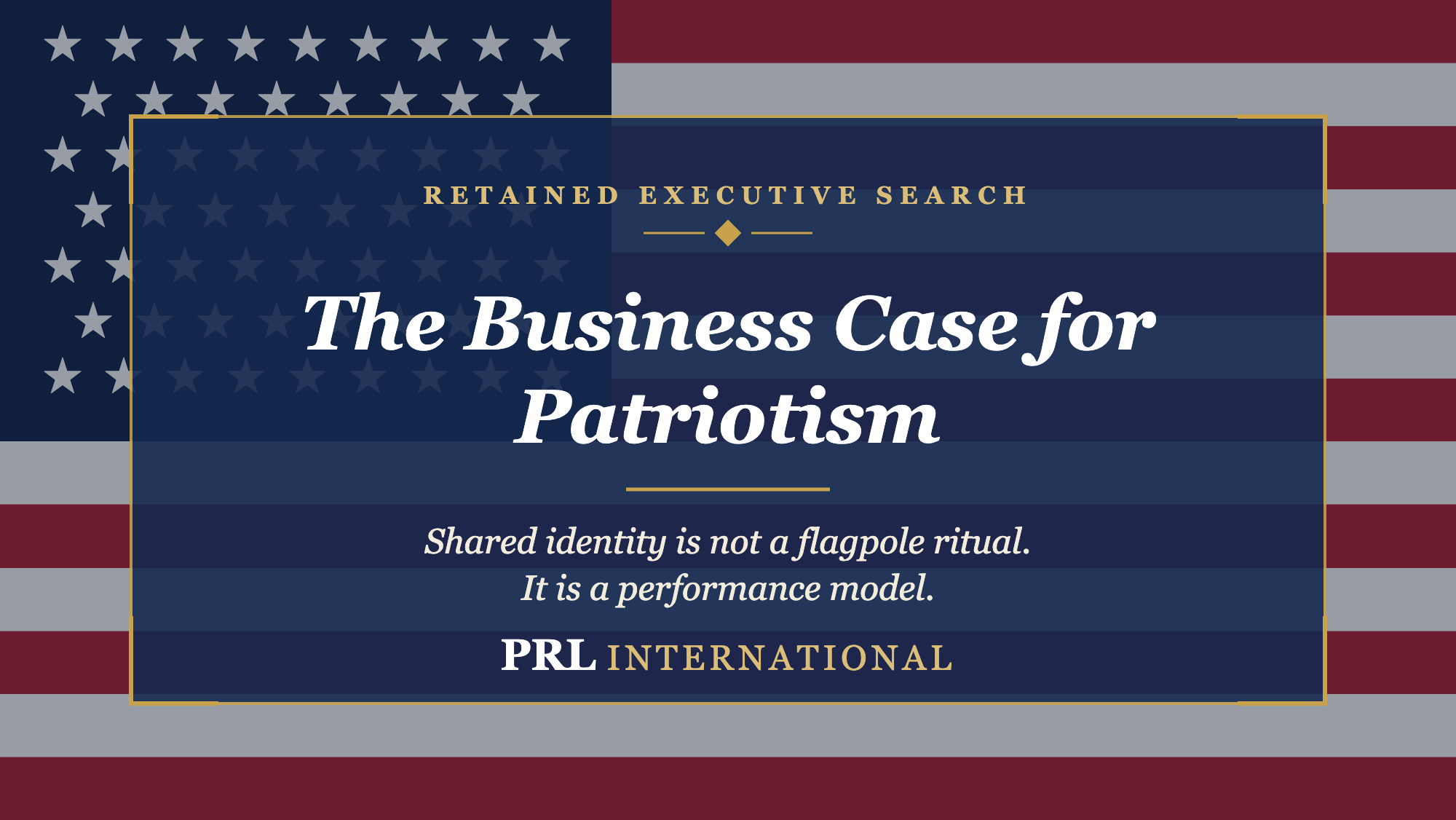 How Does Patriotism Help Organizational Performance?