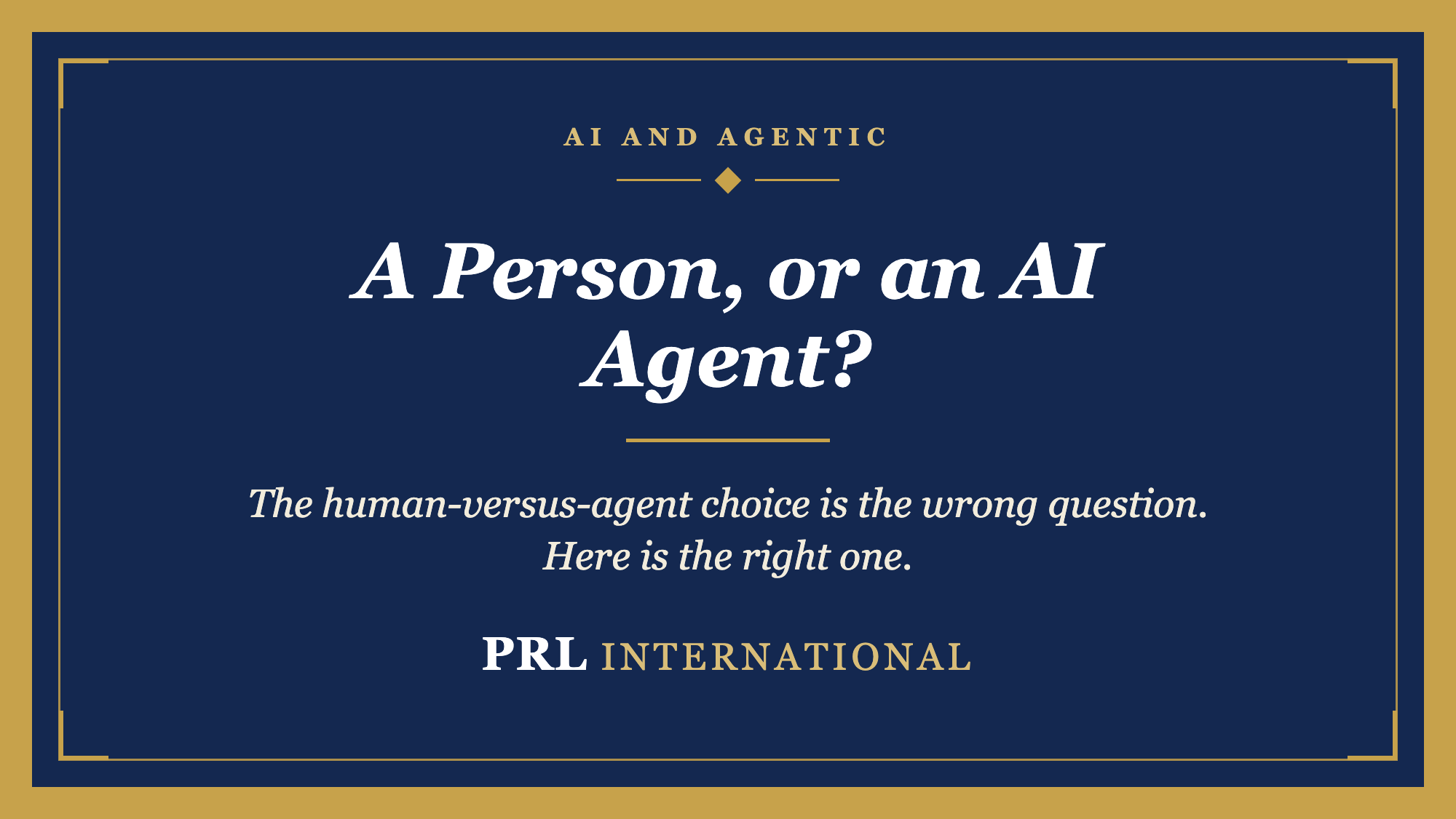 Should You Hire a Person or Deploy an AI Agent for This Role?