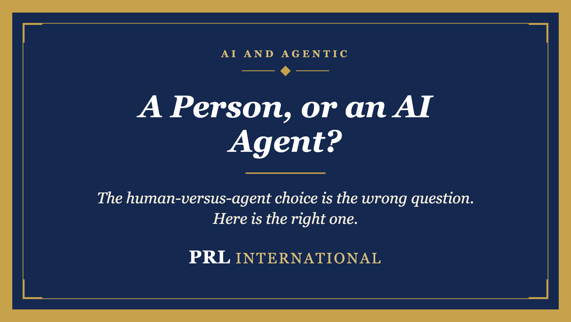 Should You Hire a Person or Deploy an AI Agent for This Role?