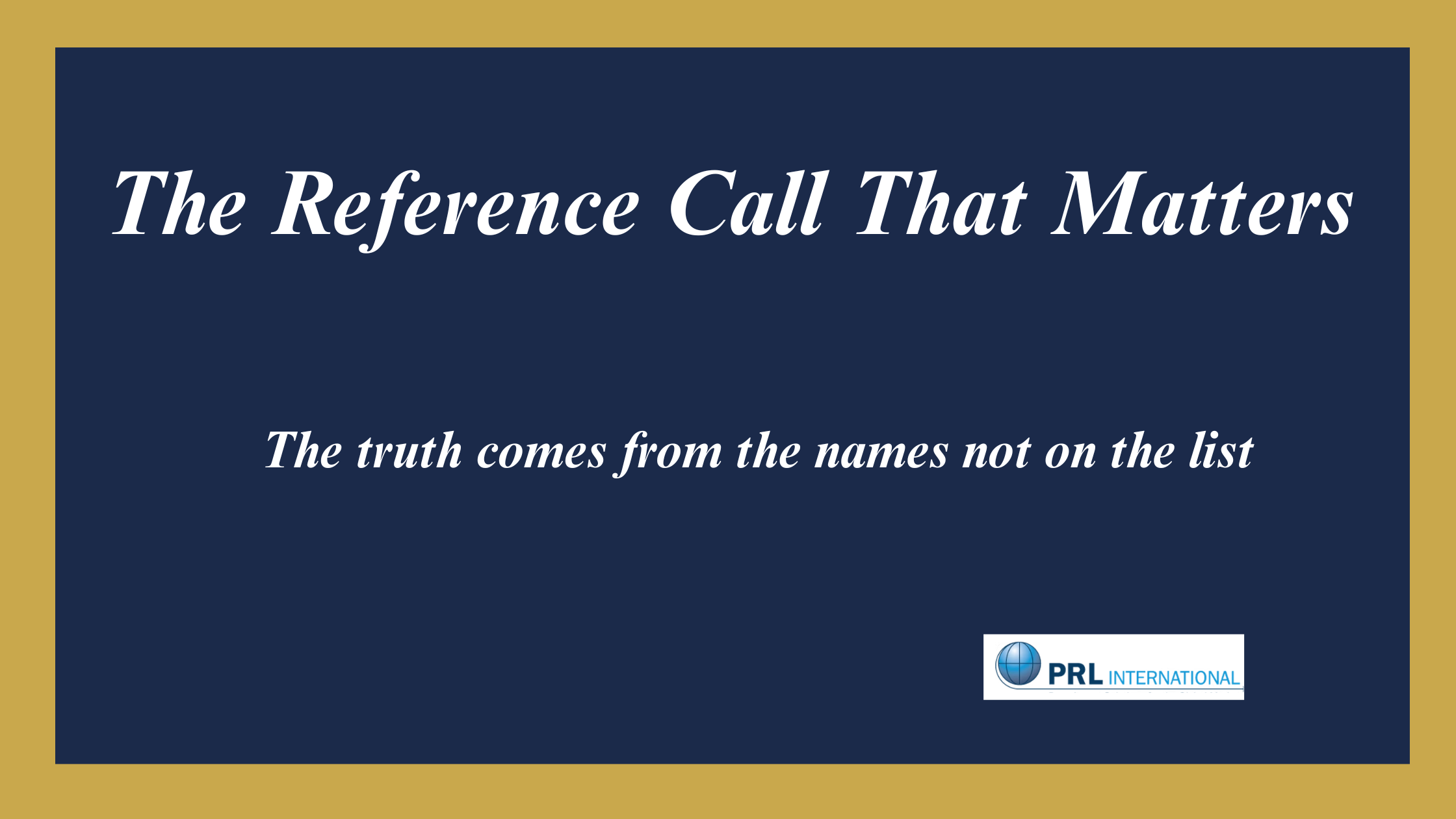 What References Should You Actually Check Before Hiring an Executive?