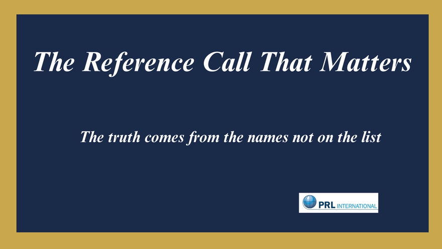 What References Should You Actually Check Before Hiring an Executive?