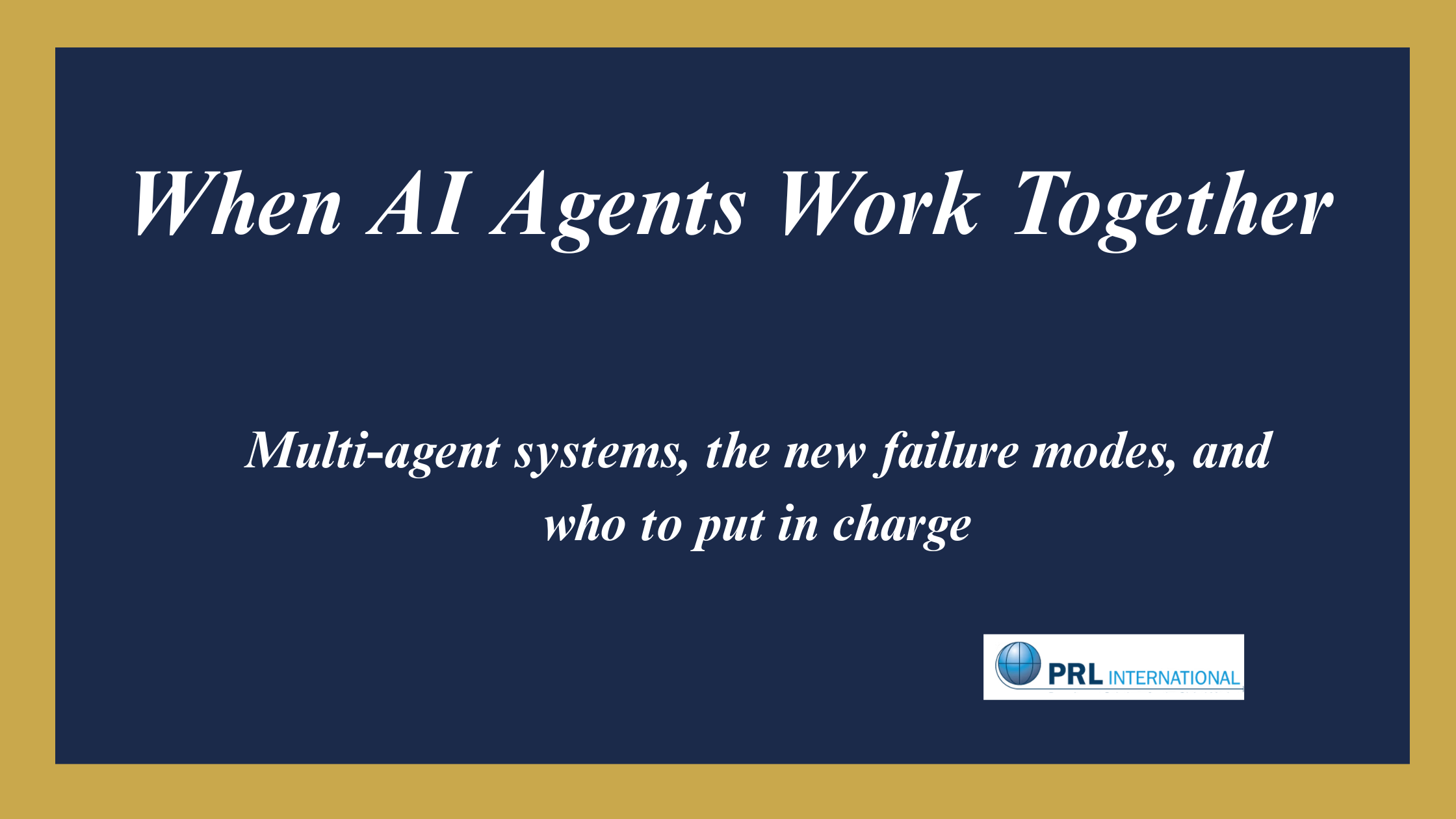 What Happens When AI Agents Work Together?