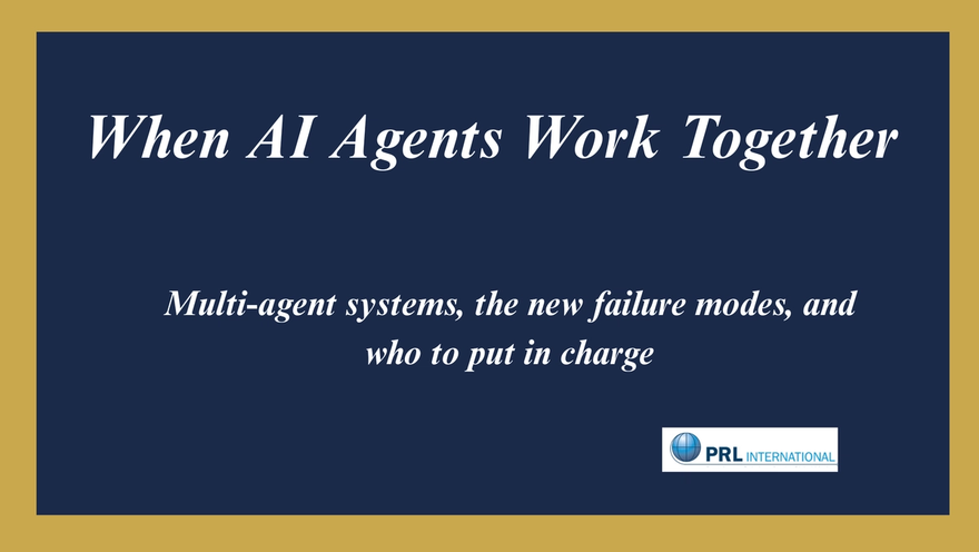 What Happens When AI Agents Work Together?