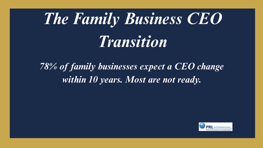 Why an Outside CEO Is a Family Business's Hardest Hire