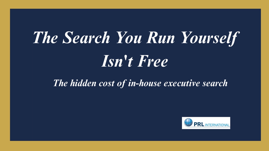 What Are the Hidden Costs of Running a Senior Executive Search Internally?