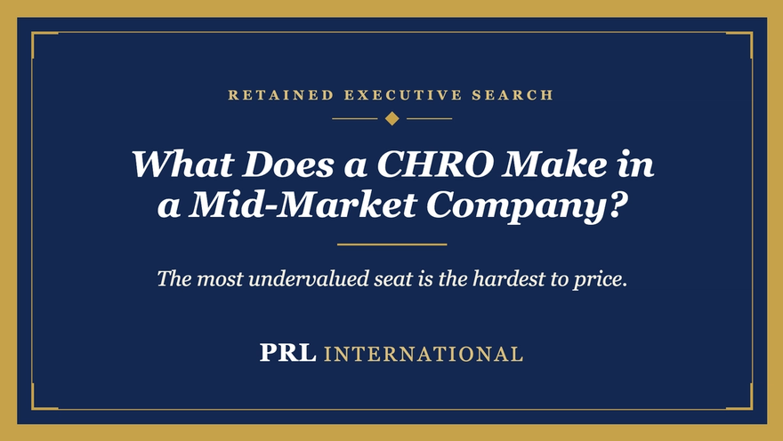 What Does a CHRO Make in a Mid-Market Company?