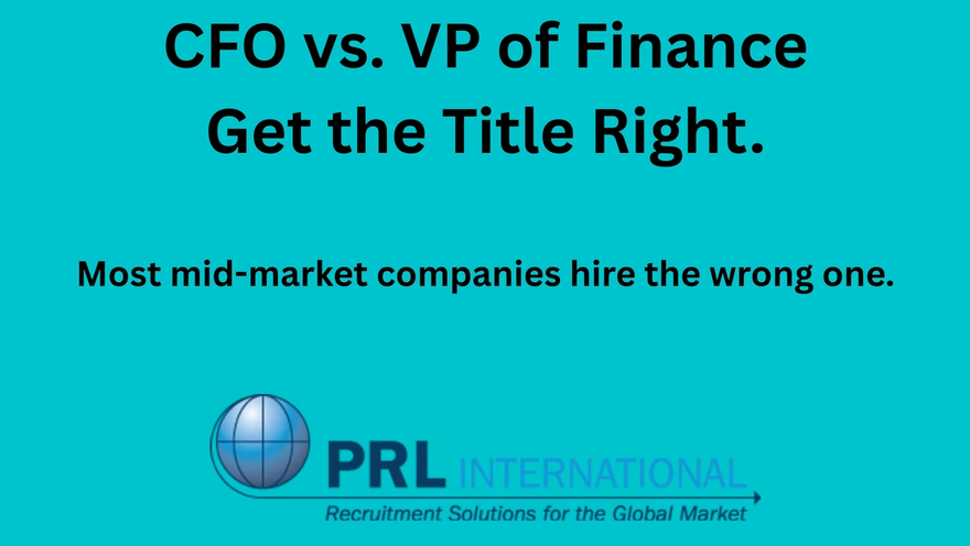 VP of Finance vs CFO: What Is the Difference, and Which Does Your Company Need?
