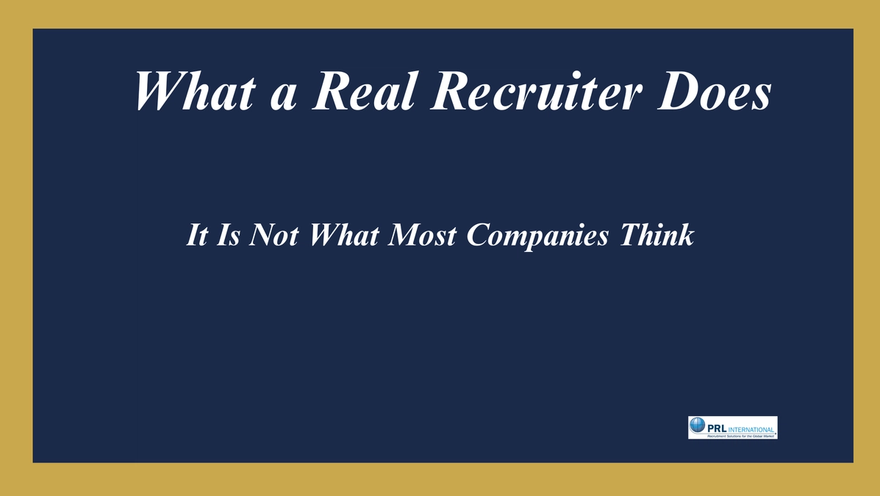 What a Real Recruiter Actually Does (And Why Most Companies Have Never Seen It)