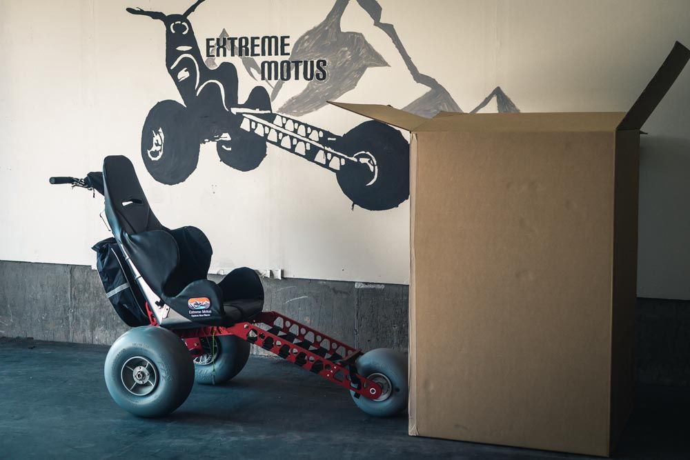 Unboxing the Emma X3 All Terrain Wheelchair