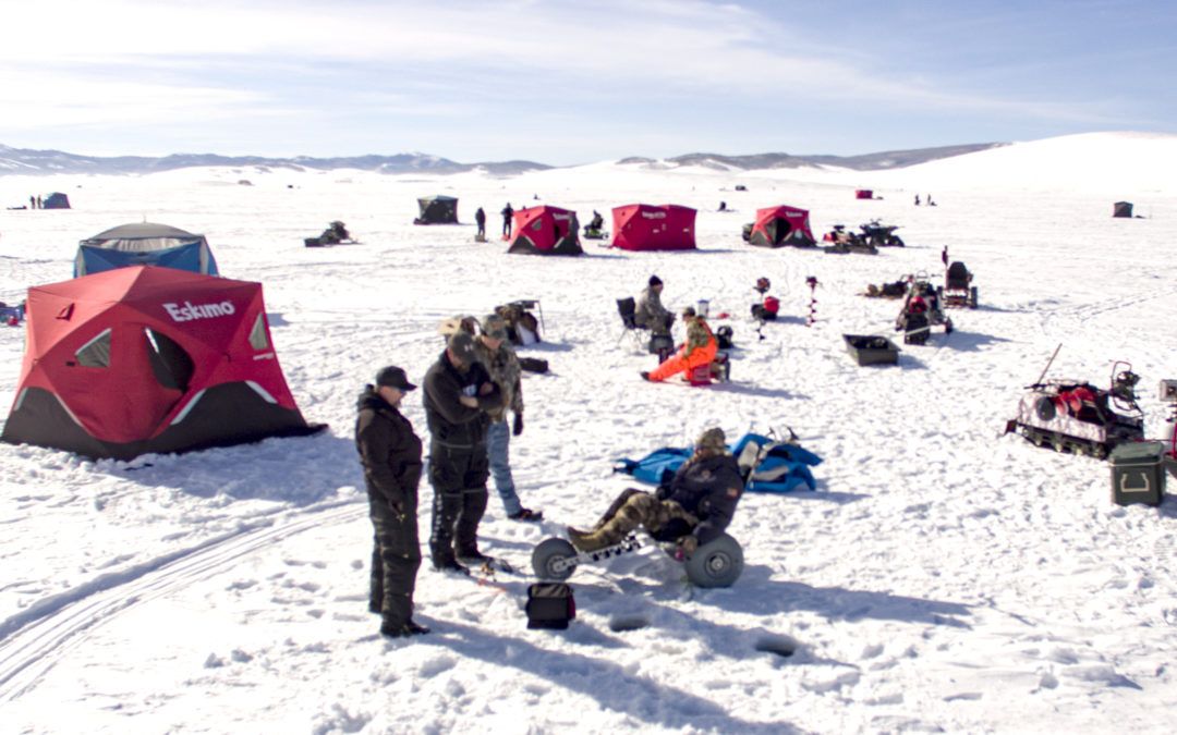 Wheelchair Ice Fishing