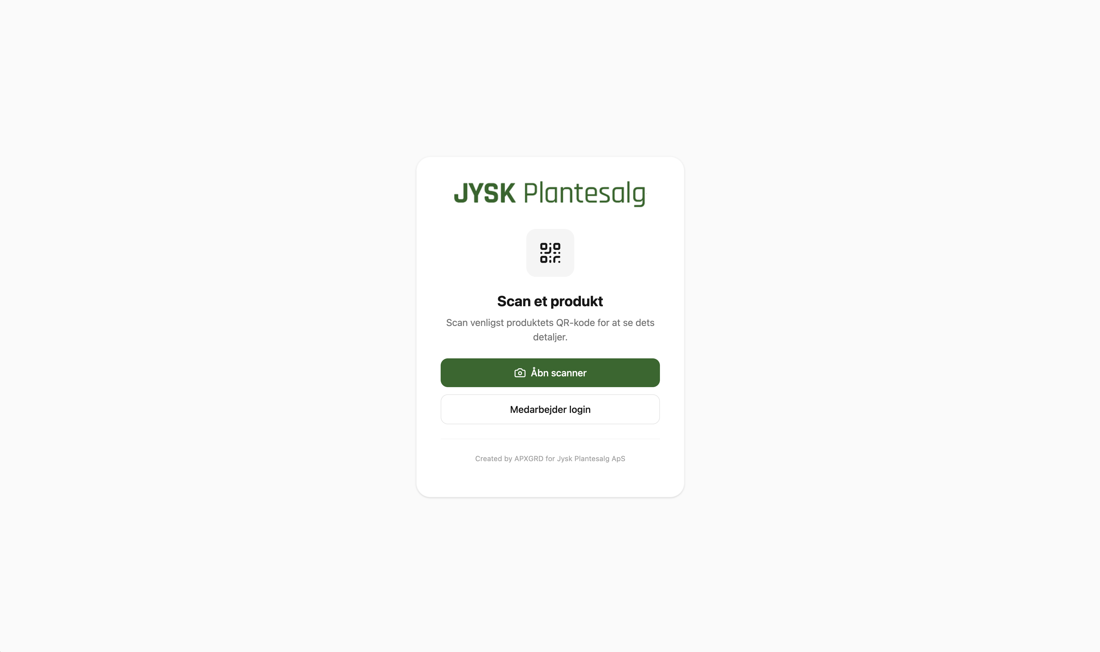 QR code shop