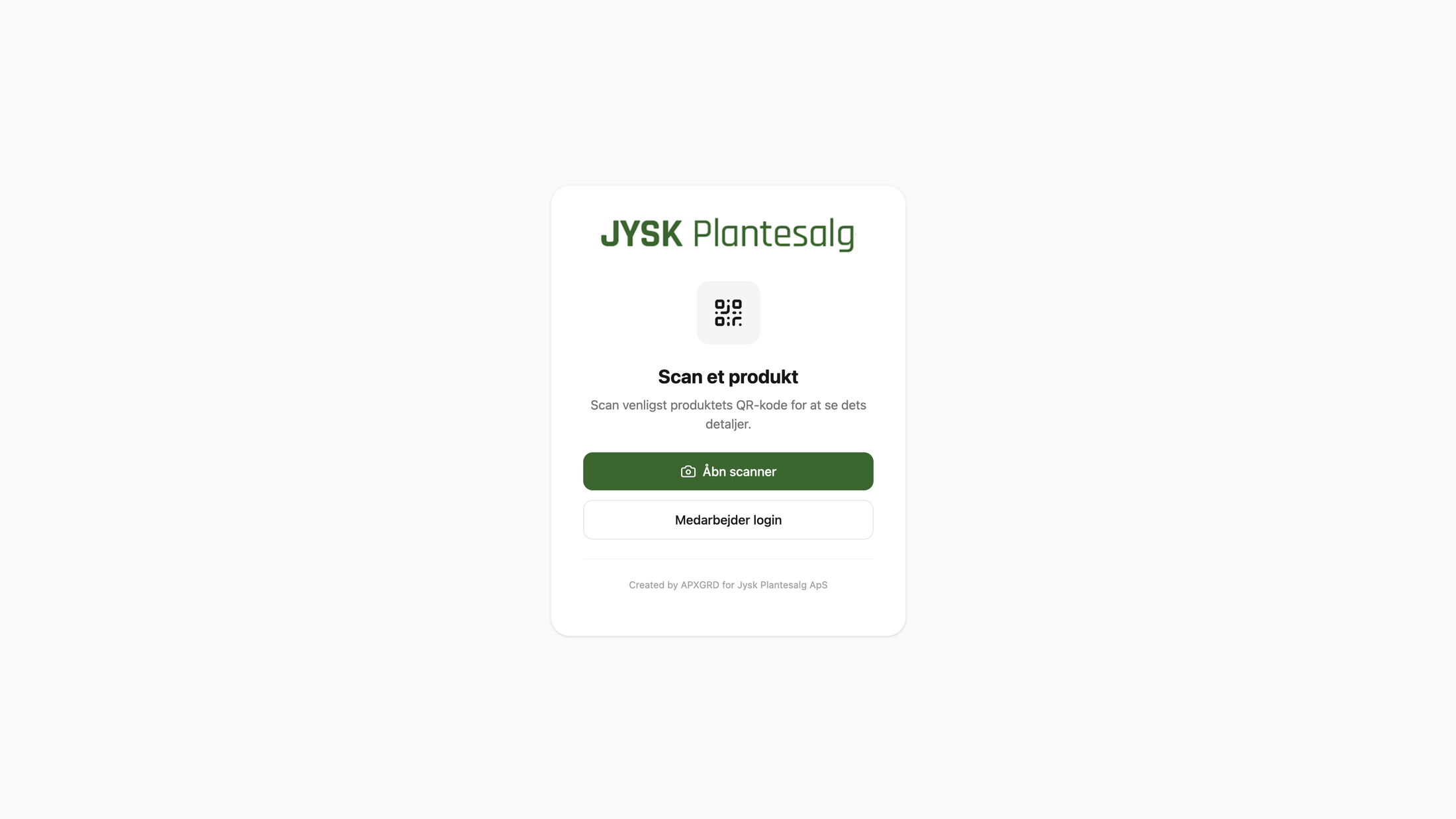 QR code shop